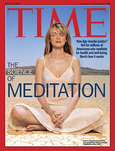 Time Magazine Cover about Meditation