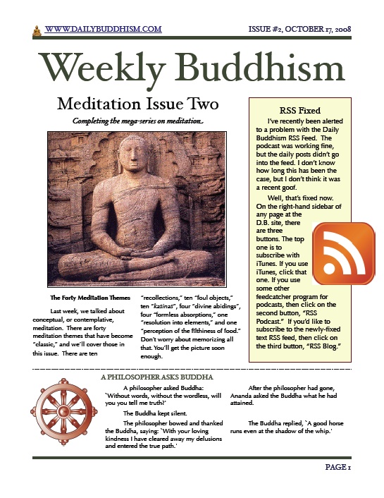 Weekly Buddhism Issue 2
